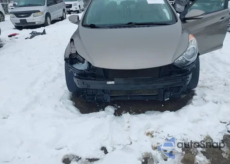 2013 Hyundai Elantra Limited from USA, damaged, VIN 5NPDH4AE0DH234708